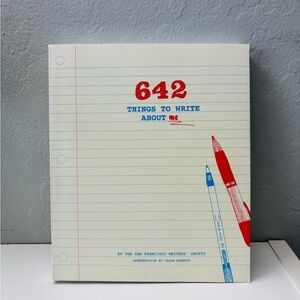 642 Things to Write About writing prompts workbook NEW